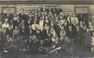 Wedding party at Ingas 1932